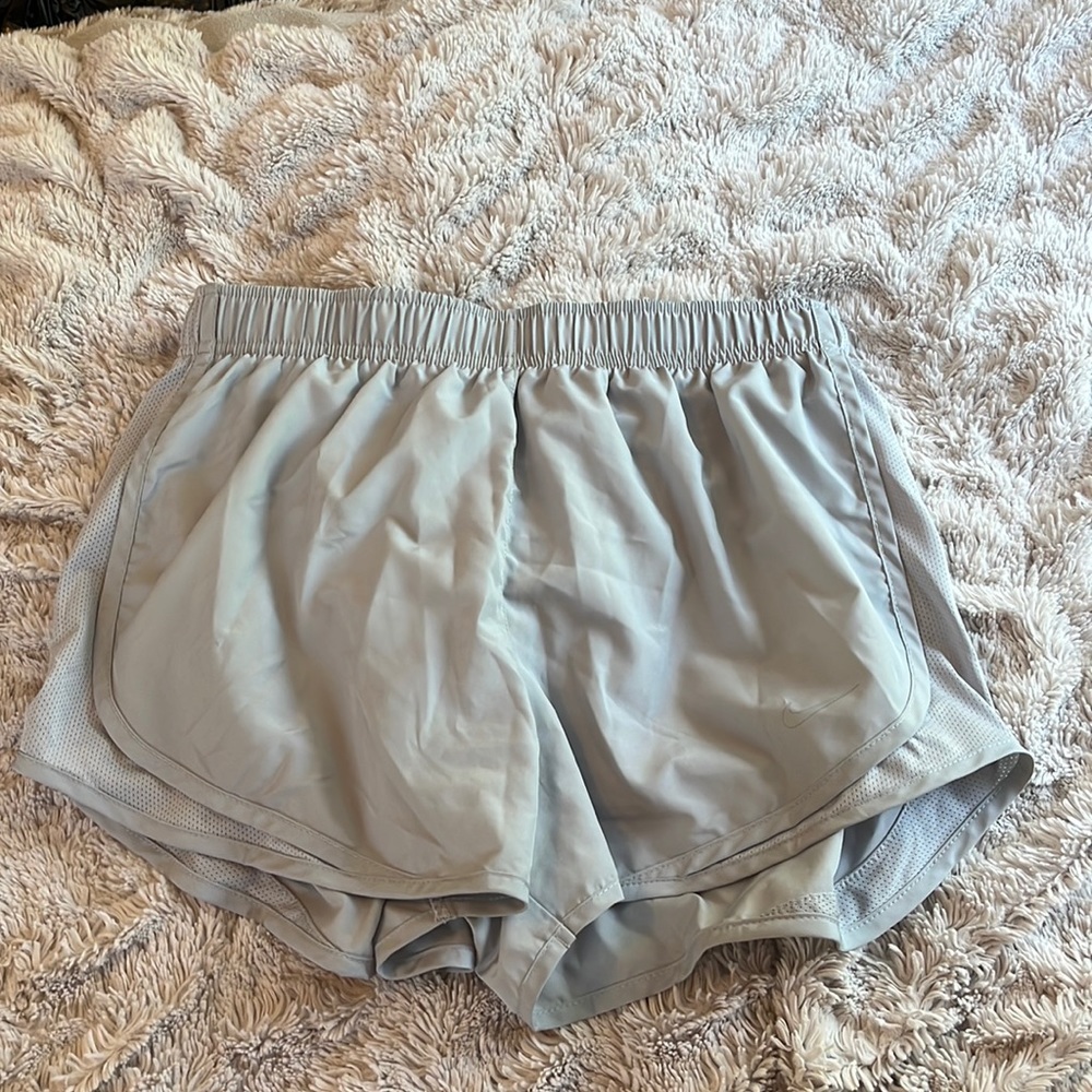 light grey nike shorts. never worn